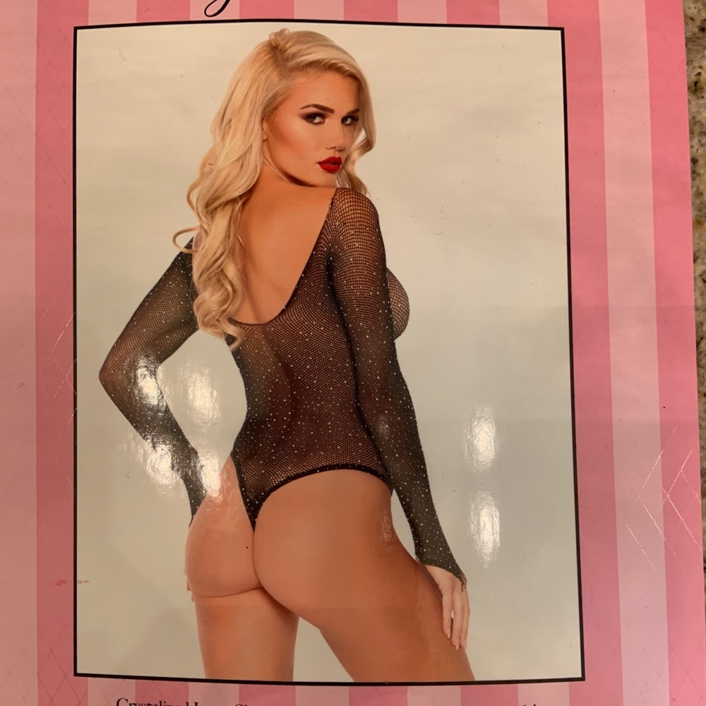 Sparkly Black Body Suit
